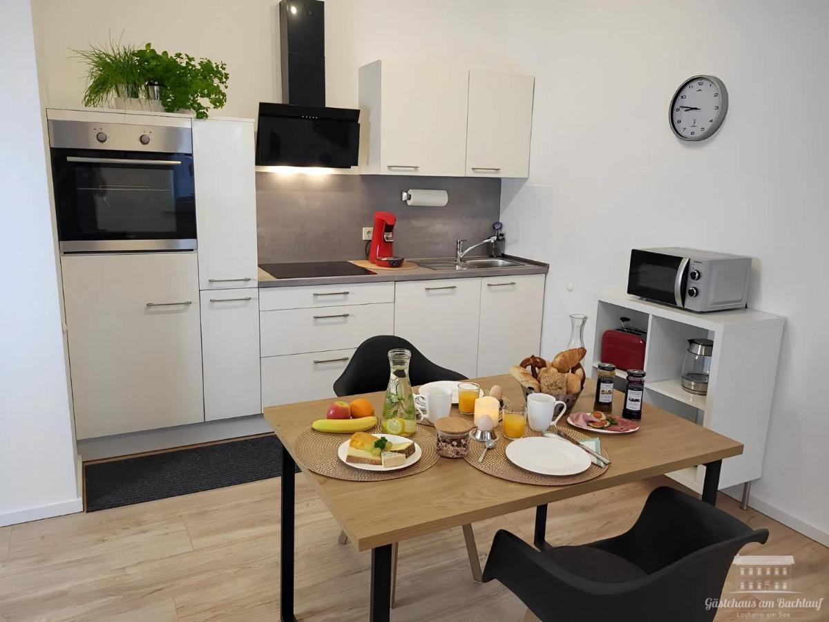 Komfort Ferienwohnungen Mit Wellness-Garten - Gaestehaus Am Bachlauf - Losheim Am See מראה חיצוני תמונה