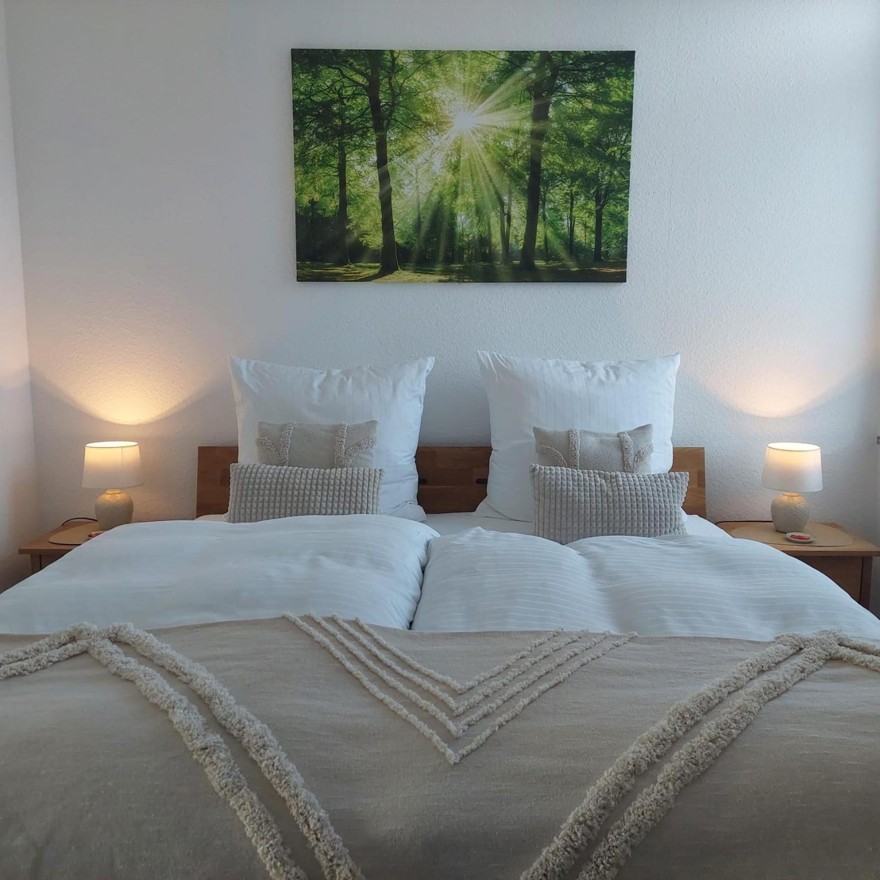 Komfort Ferienwohnungen Mit Wellness-Garten - Gaestehaus Am Bachlauf - Losheim Am See מראה חיצוני תמונה