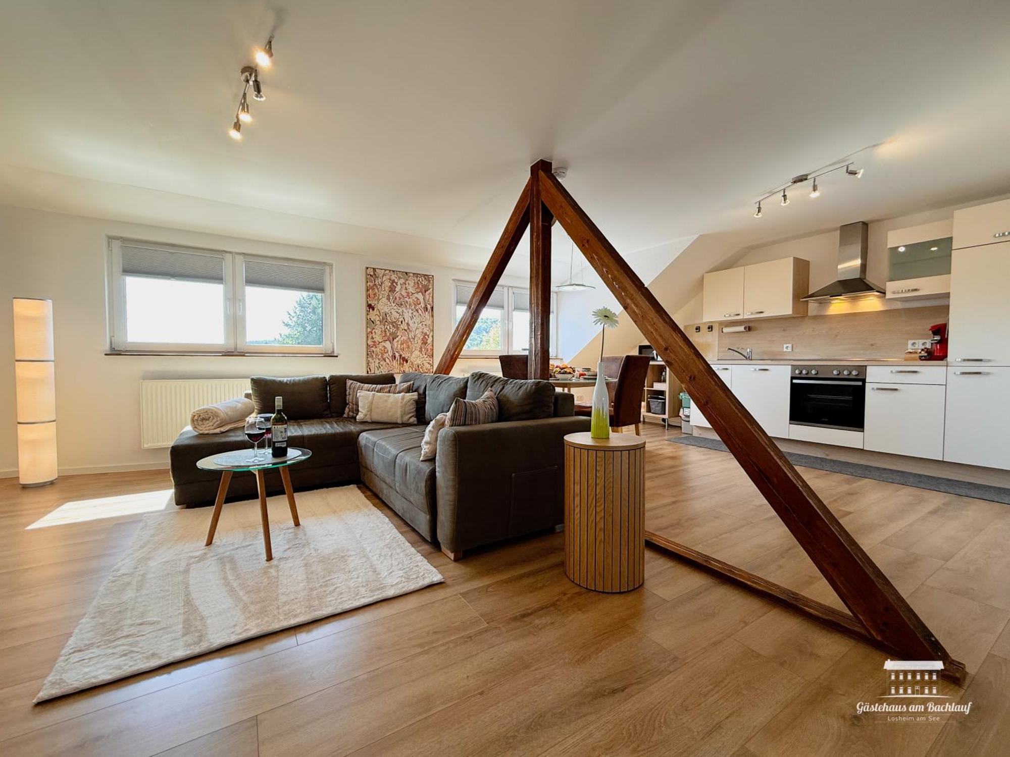 Komfort Ferienwohnungen Mit Wellness-Garten - Gaestehaus Am Bachlauf - Losheim Am See מראה חיצוני תמונה